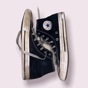 black high top chuck taylor converse